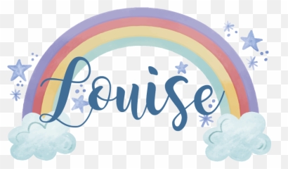 Rainbow Name Personalized With Blue Star Decal Wall Art Emoji,Monkey Covering Eyes Emoji Shop