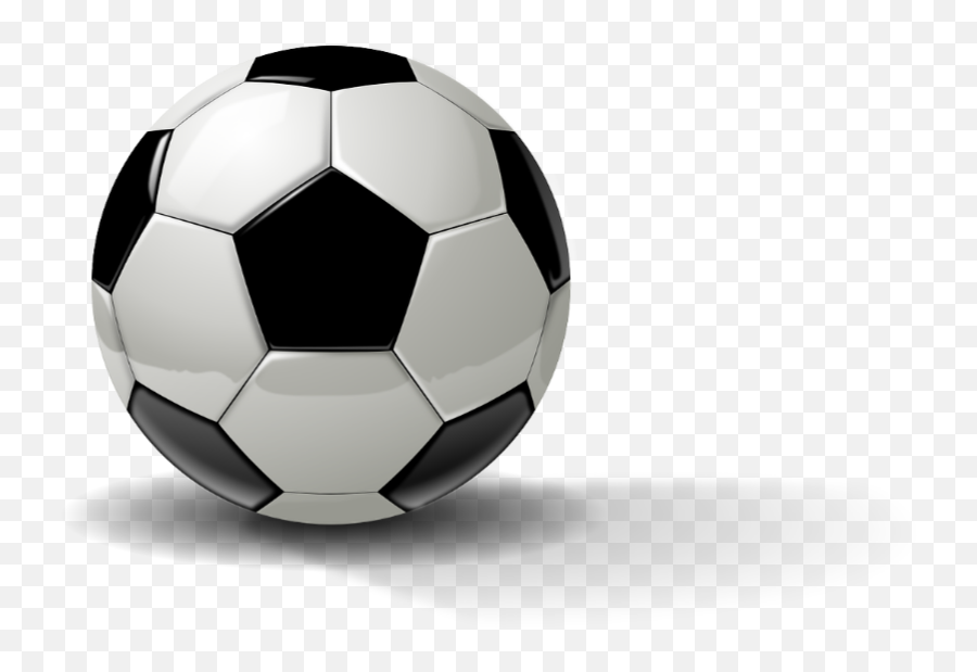 Ball Soccer Black Sports Play Football - Football With Shadow Png Emoji,Ball Of Emotions