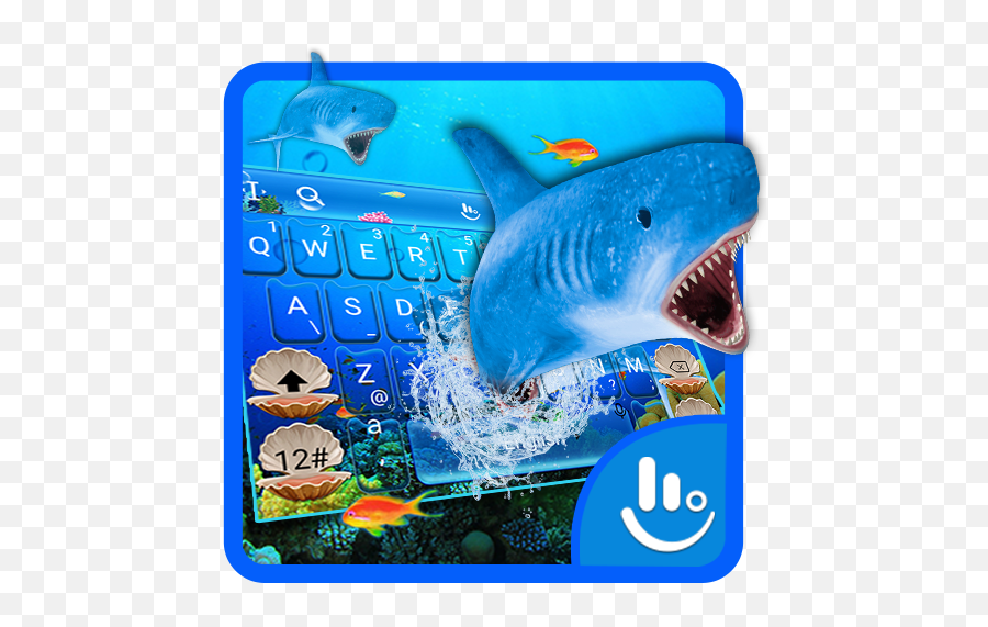 Mad Sharks - Great White Shark Emoji,Shark Emoji Keyboard