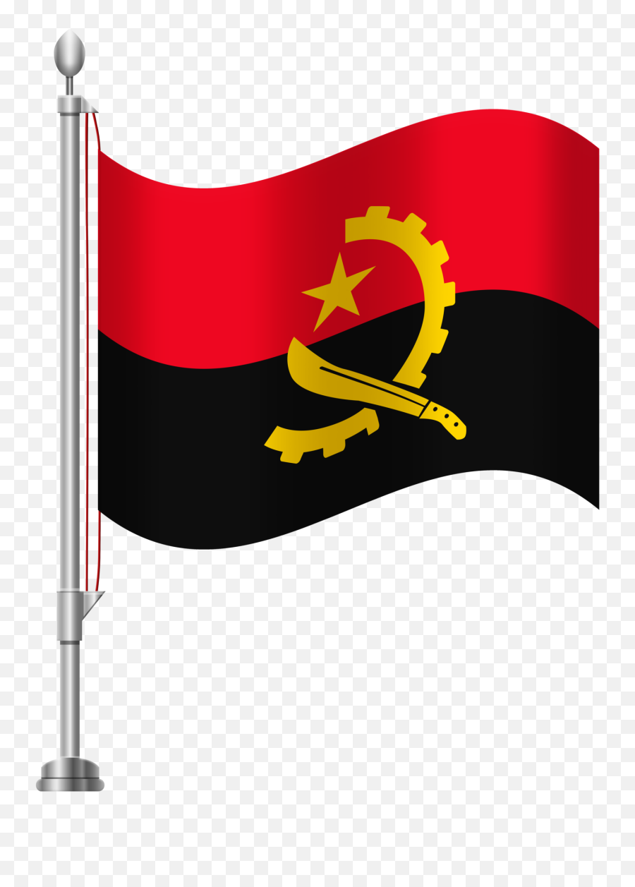 Angola Flag Png Clip Art Emoji,Kosovo Flag Emoji