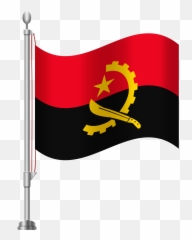 Angola Flag Png Clip Art Emoji,Kosovo Flag Emoji