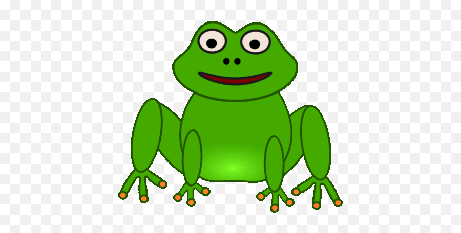 Frog Animation - Frog Jump Cartoon Gif Emoji,Animated Frog Emoticon