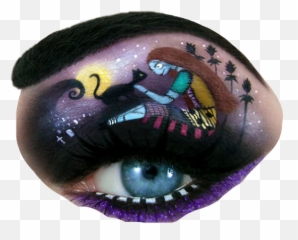 Eye Eyes Bats Makeupfreetoedit Sticker - Detailed Makeup Emoji,Batting Eyelashes Emoji