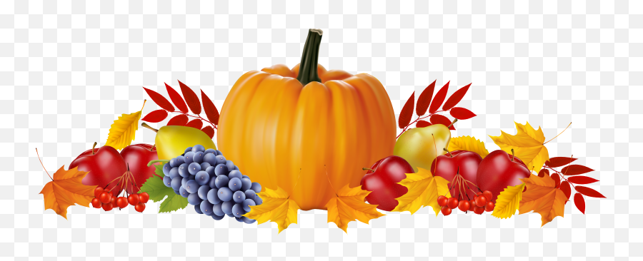 Fall Leaves And Pumpkins Png Free - Thanksgiving Harvest Emoji,Emoji Pumpkin Decorating