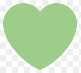 Green Heart Clipart Emoji,Pastel Emoji