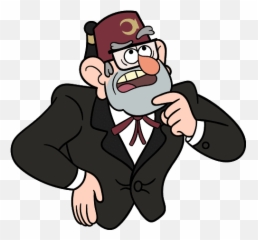 Vk Sticker 22 From Collection Grunkle Stan From Gravity - Gentleman Emoji,Gravity Falls Emoji