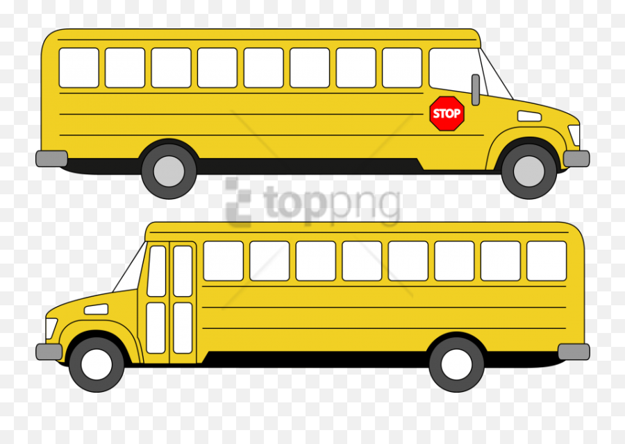 Free Png Bus Png Png Image With - 2 School Bus Clipart Emoji,Short Bus Emoji