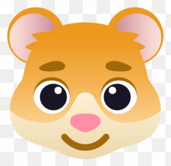 Emoji Hamster De Face To Copy Paste - Cerdo Emoji,Hamster Emoji