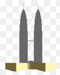 Tower Clipart Silhouette Tower Silhouette Transparent Free - Cartoon Twin Tower Png Emoji,Eiffel Tower Emoji Apple
