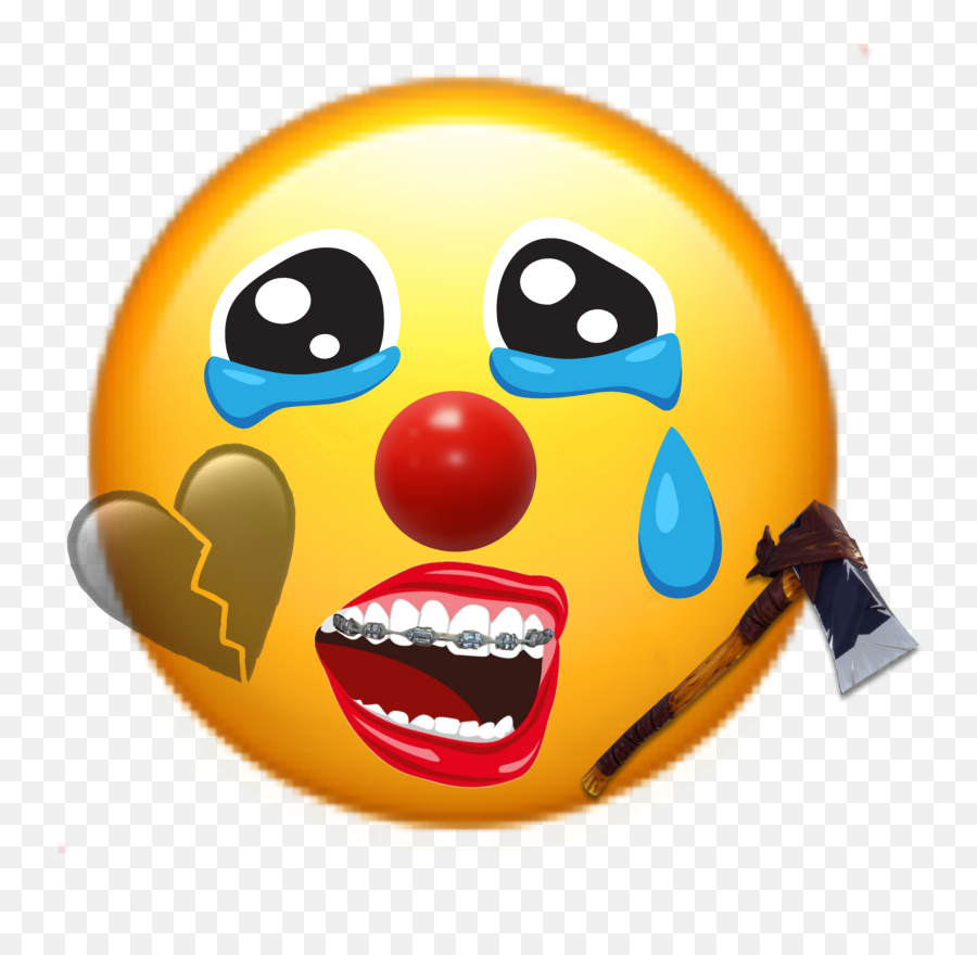 Psycho Sticker - Happy Emoji,Psycho Emoticon