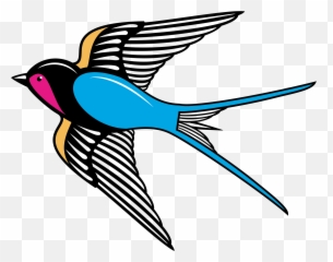 Swallow Clipart - Swallow Bird Clipart Png Emoji,Swallow Emoji