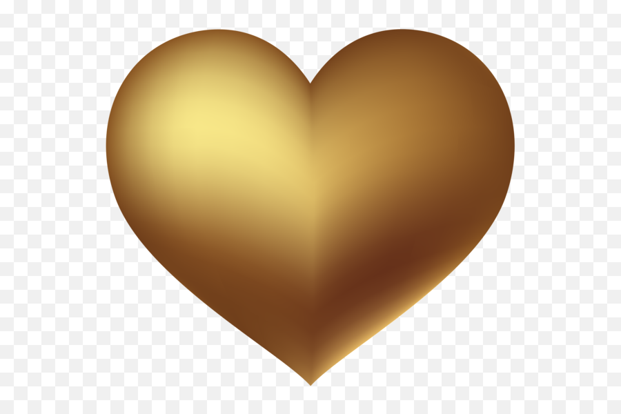 Library Of Orange Heart Vector Free - Clipart Gold Heart Transparent Background Emoji,Diy Emoji Heart Balloons