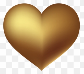 Library Of Orange Heart Vector Free - Clipart Gold Heart Transparent Background Emoji,Diy Emoji Heart Balloons