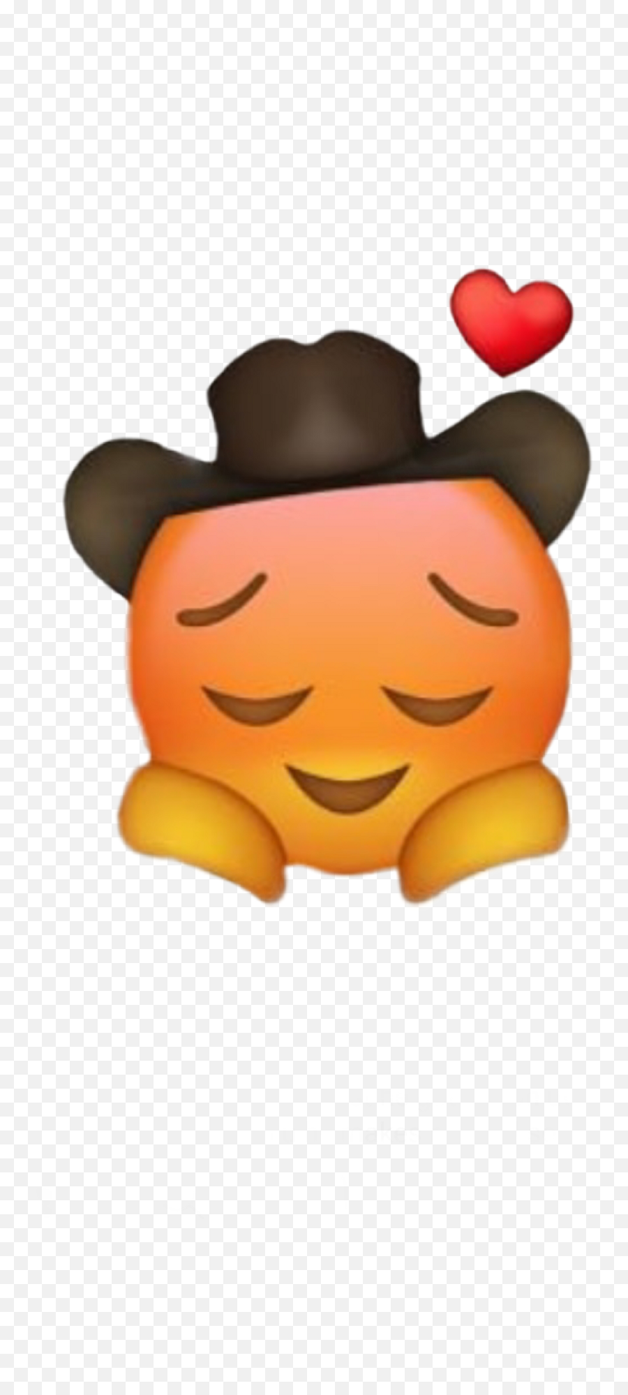 Cowboy Emoji With Heart Transparent Png - Cowboy Emojis,Cowboy Emoji
