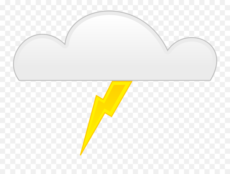 60 Free Thunderstorm U0026 Lightning Vectors - Pixabay Thunderstorms Animated Emoji,Thunderbolt Emoji