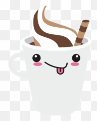 Tongue Out Kawaii Face Coffee - Café Kawaii Png Emoji,Kawaii Face Emoji