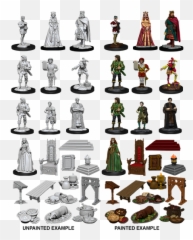 Unpainted Minis From Wizkids Emoji,Castle Point Emoji