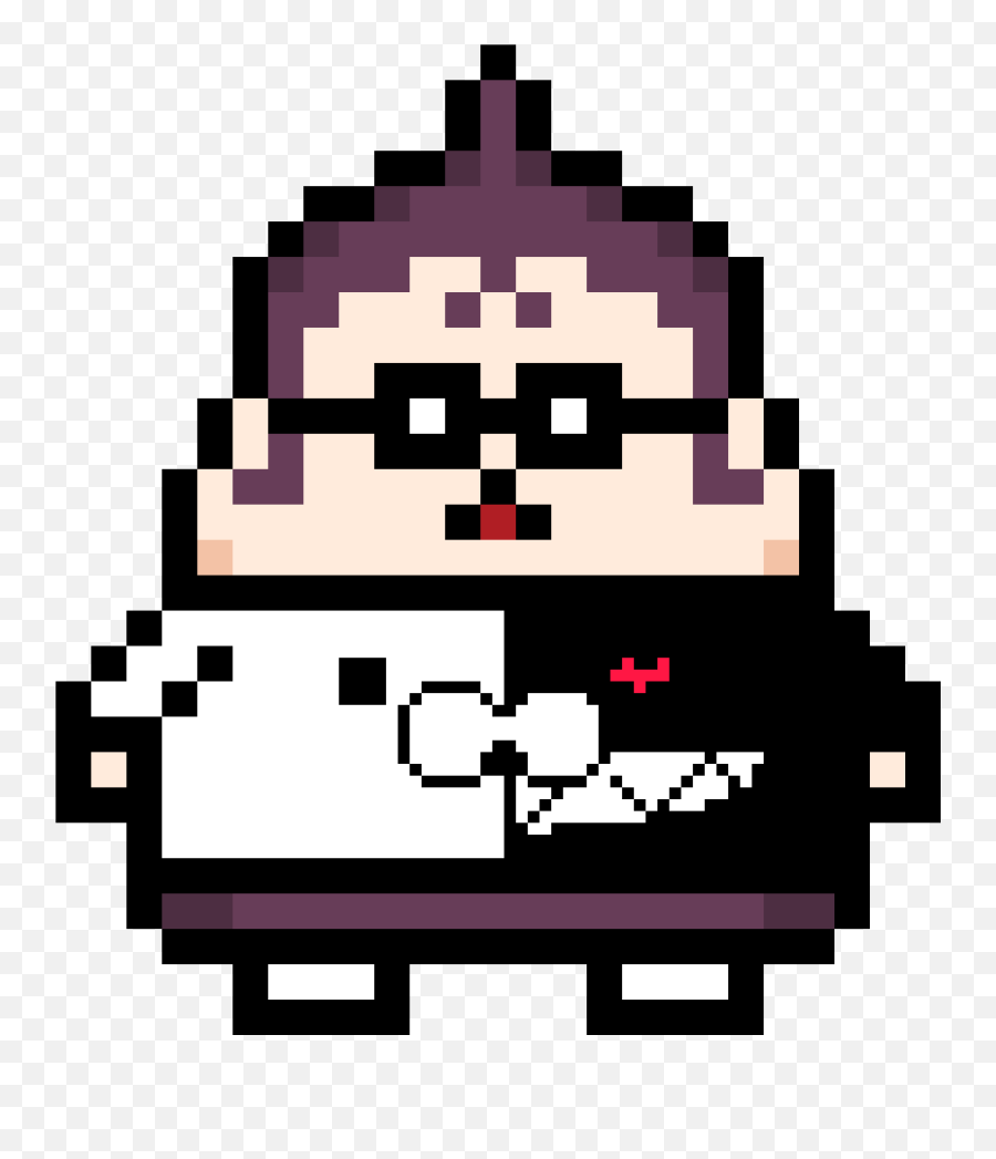 Hifumi Dressed As Ball Monokuma - Hifumi Yamada Pixel Sprite Emoji,Monokuma Emoticon Text