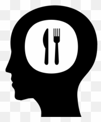 Vector Image For Logotype By Keywords Head Food Man Eat Want Emoji,Iphone Moon Emoji Text Message