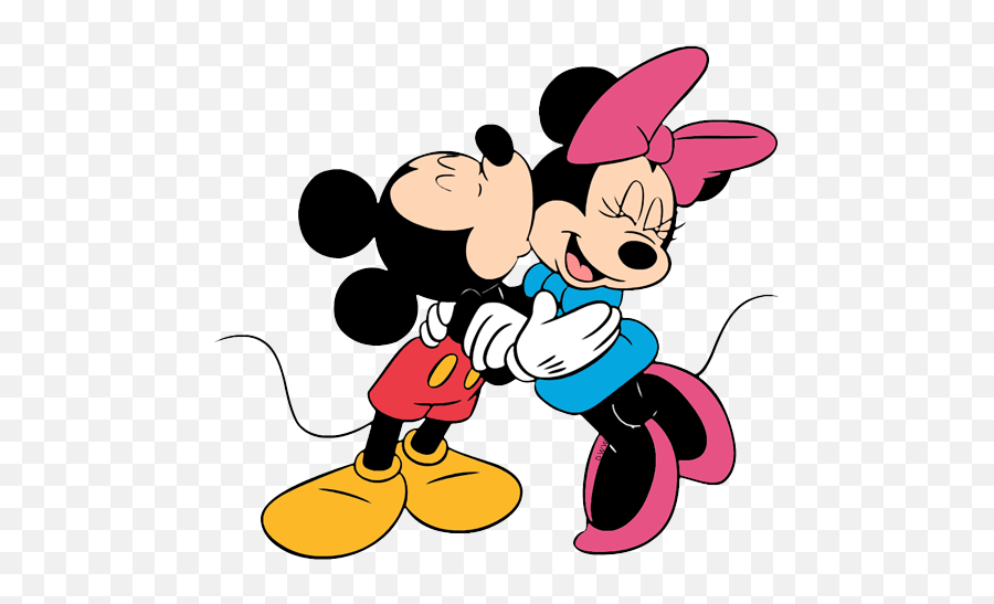Minnie Kiss Png - Novocomtop Mickey Mouse Mickey And Minnie Kiss Emoji,Mickey And Minnie Disney Emojis