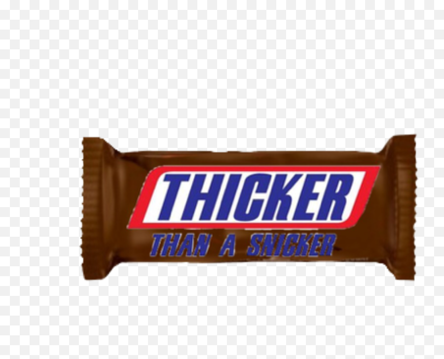 Thicker Than As Snicker Sticker By Alice511 - Snickers Emoji,Snicker Emoji