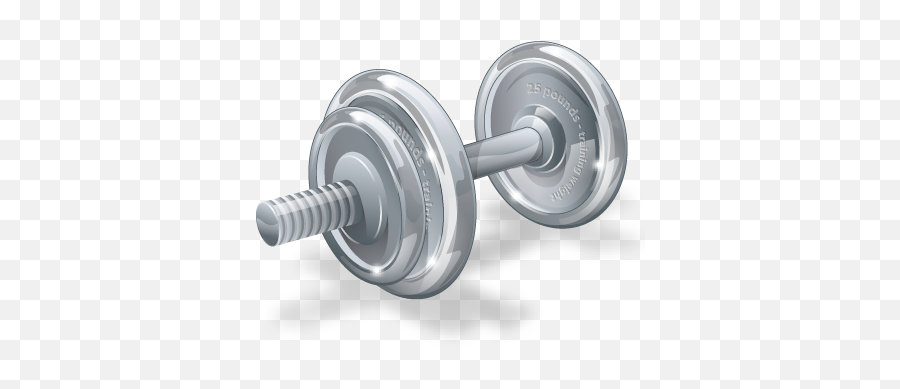 Barbell Clipart Png Png Images - Personal Trainer Emoji,Emoticon With Dumbells