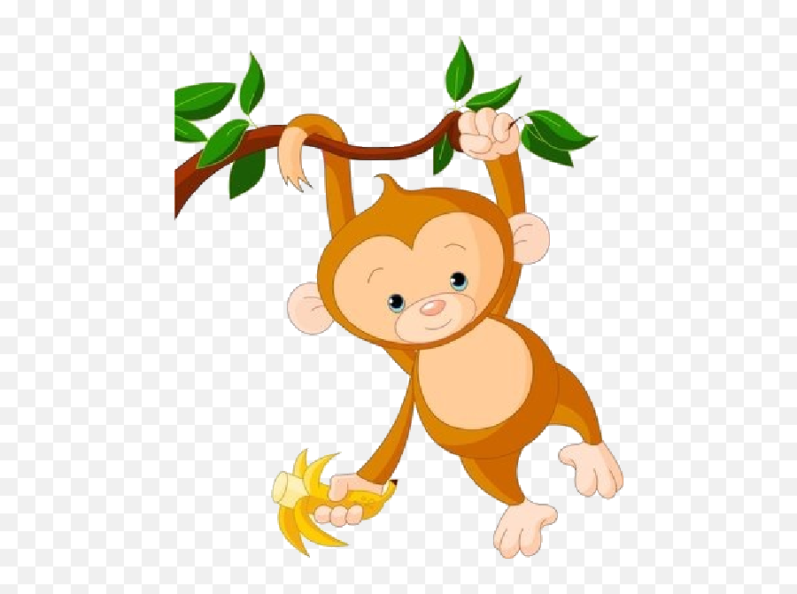Speak No Evil Monkey Emoji Png Transparent Emoji - Clip Art Baby Monkey Clip Art,Speak No Evil Monkey Emoji