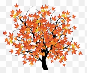 Fall Clip Art For Craft Design - Autumn Leaves And Tree Emoji,Emotion Art Trees