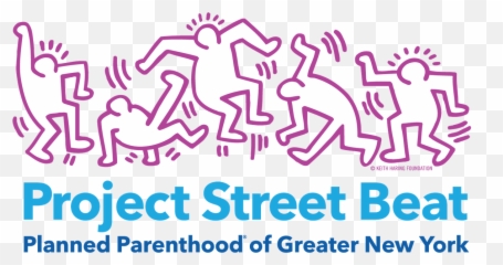 Project Street Beat - Keith Haring Wall Art Emoji,Pink And Broun Emojis