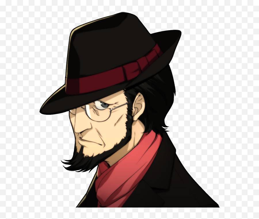 Confidants Characters - Anime Man With Fedora Emoji,Ryuji Emotion Portraits