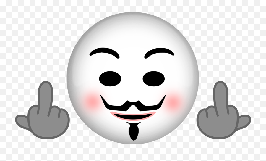 Download Anonymous Emoji Anonymous Mask - Anonymous Emoji,Mask Emoji