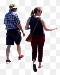 Tourists In The Sun People Cutout Render People - Bermuda Shorts Emoji,Emojis For Bigmen