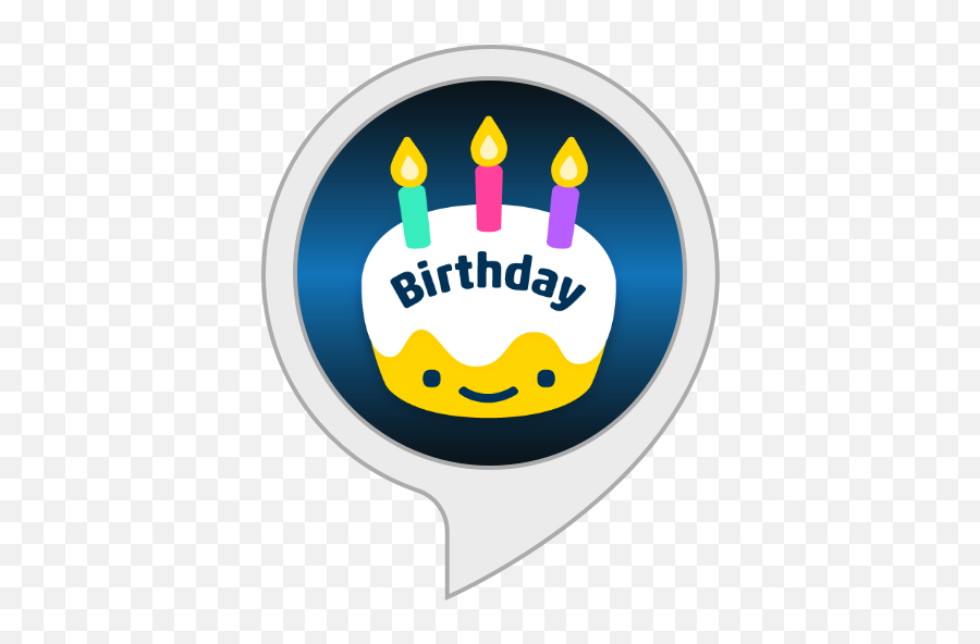 Alexa - Birthday Reminder Logo Emoji,Say Happy Birthday With Emojis