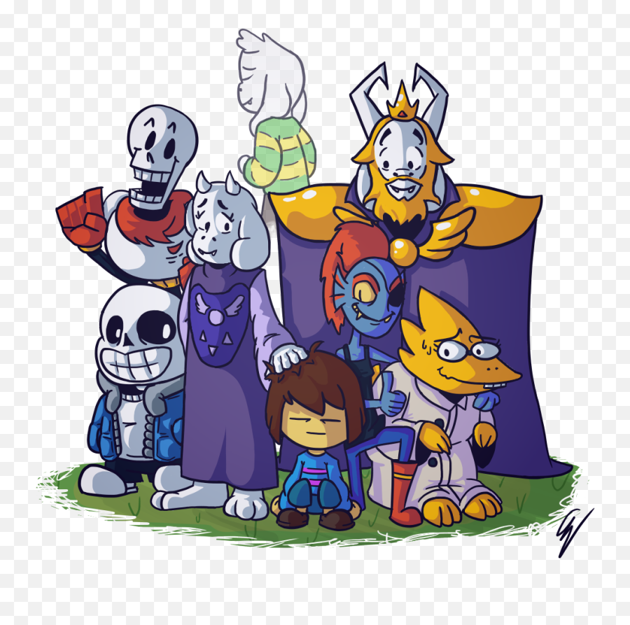 Download Asriel Asgore Papyrus Sans Toriel Frisk - Fanart Undertale Sans Frisk Et Papyrus Emoji,Undertale Emoticons Undyne