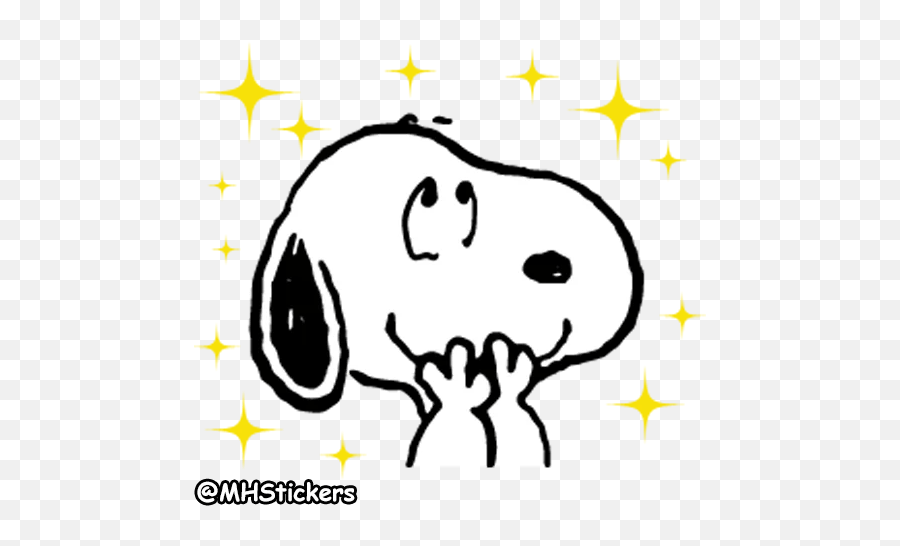 Snoopy Stickers - Happy February Snoopy Emoji,Snoopy Crying Emoji