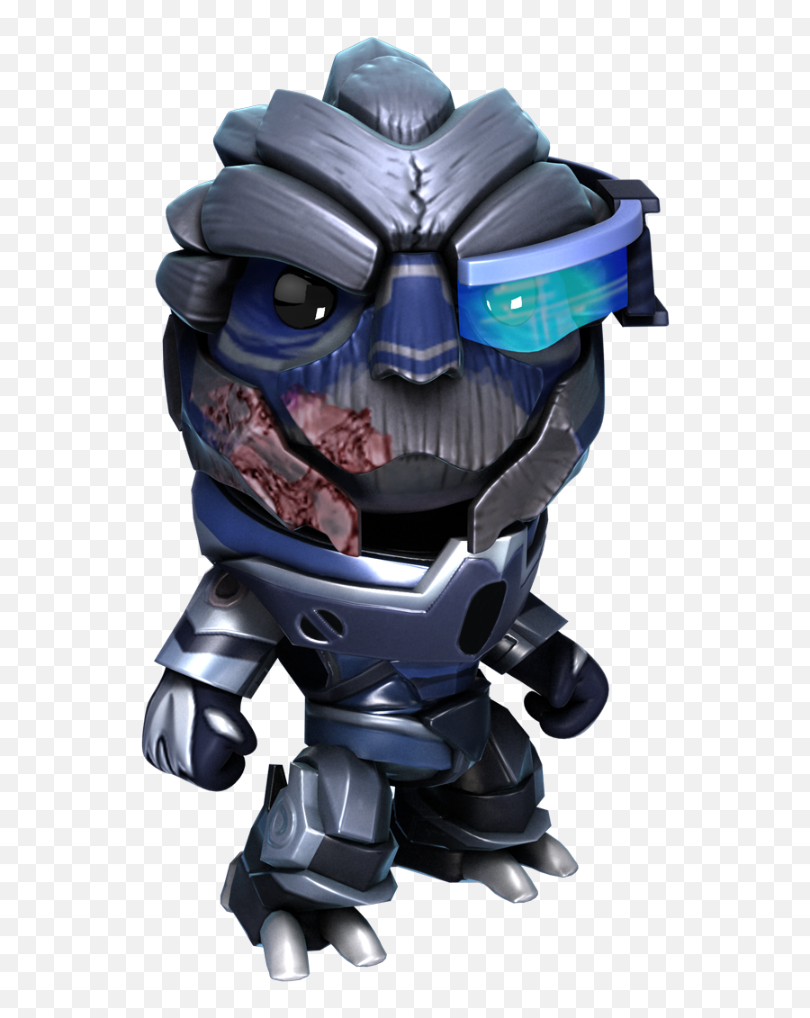 Mass Effect Invades Littlebigplanet Et Geekera - Fictional Character Emoji,Mass Effect Reaper Emoticon