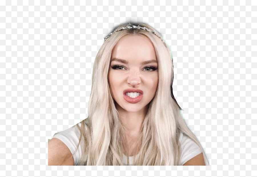 The Most Edited Silly Face Picsart - Dove Cameron And Booboo Stewart Instagram Emoji,Tyler1 Emoji Angry