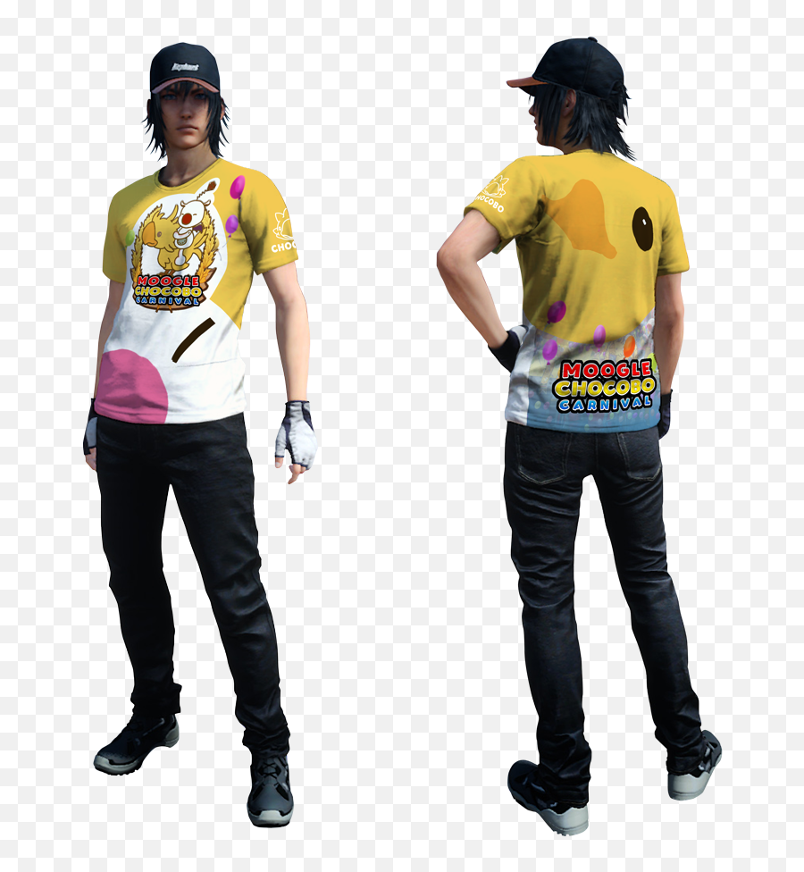 Final Fantasy Xvu0027 Update Take Selfies Anytime Once Moogle - Final Fantasy Xv Chocobo Outfit Emoji,Noctis Colors And Emotions