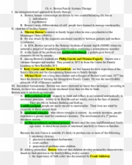 Bowen Family Systems Therapy - Document Emoji,Projection F Emotions