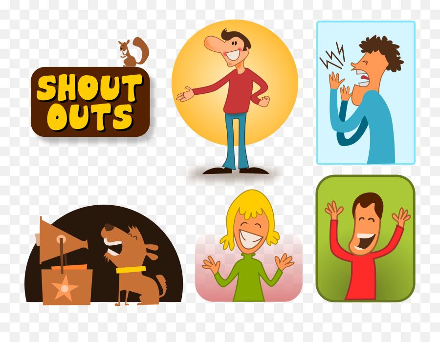 Free Shout Megaphone Vectors - Shout Out Clip Art Emoji,Shouting Emoji