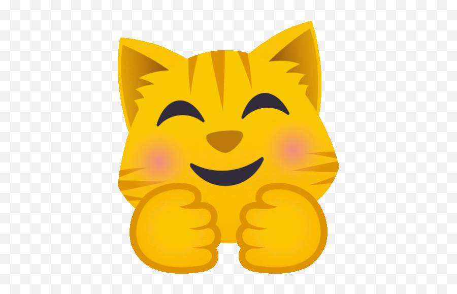 Hug Me Cat Gif - Happy Emoji,Dr Evil Emoji