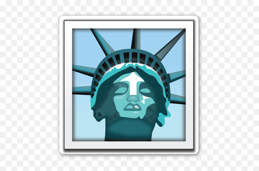 New York Emojis - Statue Of Liberty,Workout Emoji