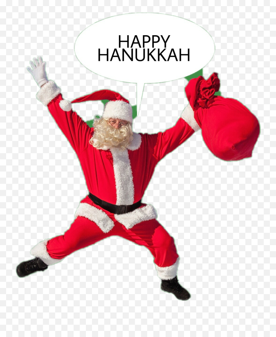 Happy Hanukkah Sticker Challenge On Picsart - Santa Claus Emoji,Hannukah Emoji