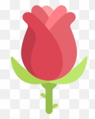 Rose - Free Nature Icons Emoji,Rose And Star Emojis