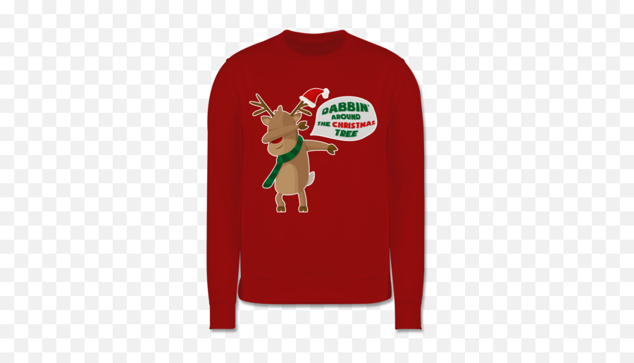 Fun - Bekleidung Sweatshirts Merry Christmas Rentier Kinder Emoji,Emoticon For Blusing