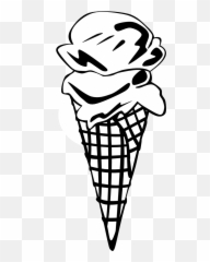 Fast Food Desserts Ice Cream Cones Waffle Double Clipart Emoji,Waffle Text Emoticons