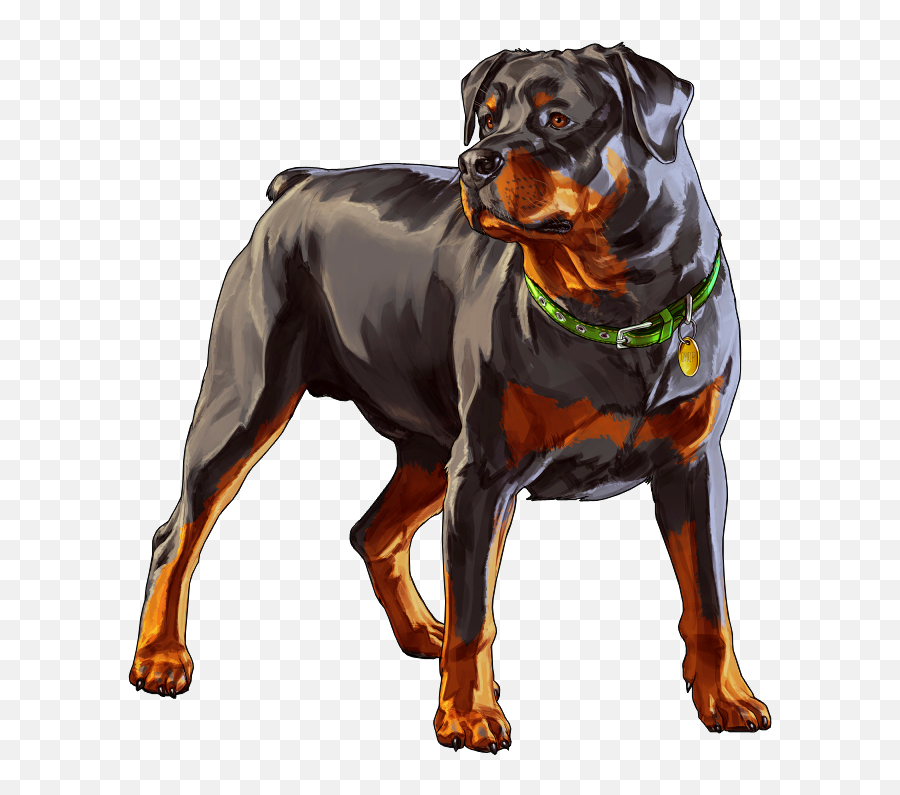 Dog Rottweiler Rotweiller Animal - Chop Gta V Png Emoji,Rottweiler Emoji