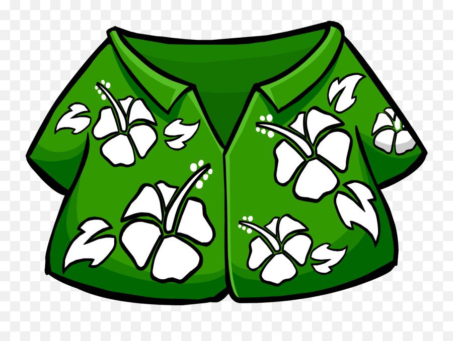 Hawaiian Shirt Club Penguin Wiki Fandom Emoji,Hawaii Style Emojis