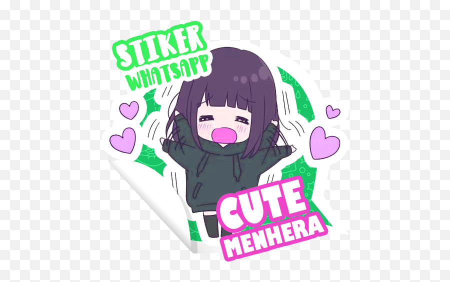 Striker Wa Cewe Imut Manhera Apk 10 - Download Apk Latest Emoji,Begging Emoji Whatsapp