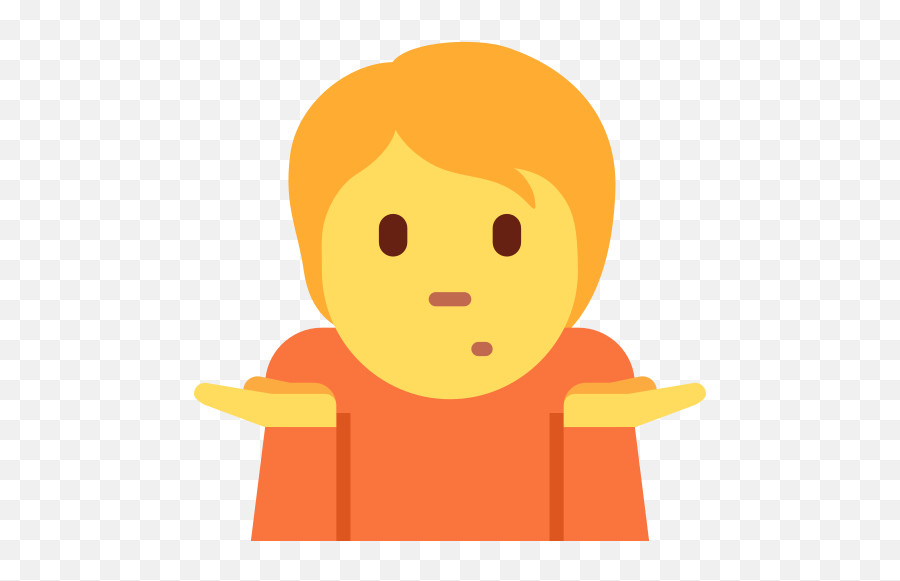 Person Shrugging Emoji Emoji Shrug Emoji,Yellow Discord Emoji Guy